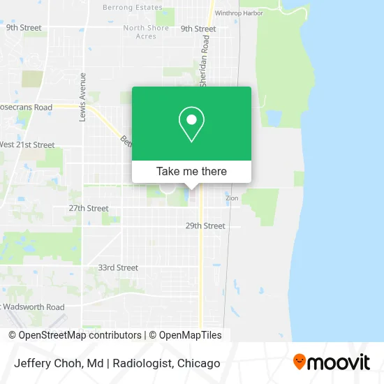 Jeffery Choh, Md | Radiologist map
