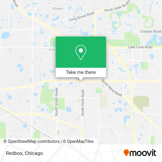 Redbox map