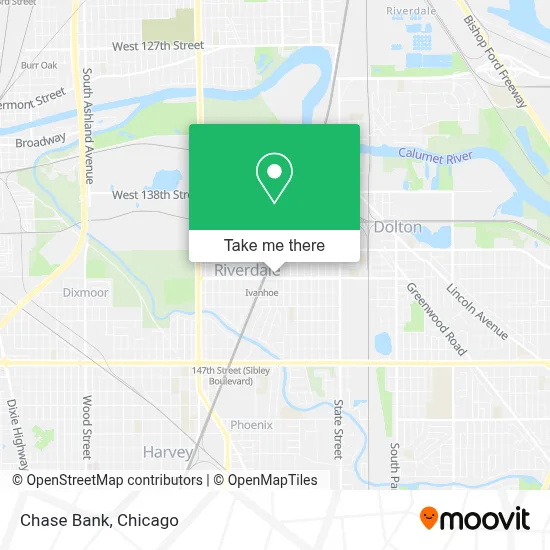 Chase Bank map