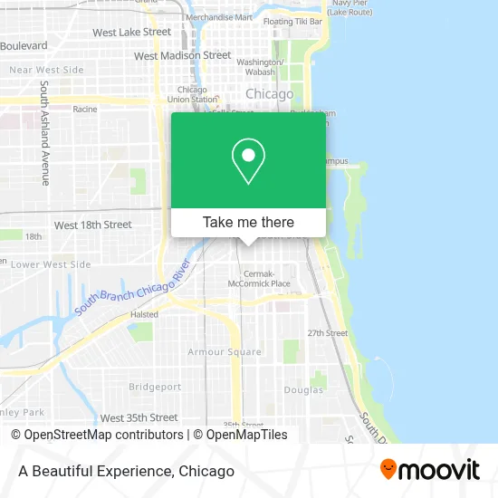 A Beautiful Experience map