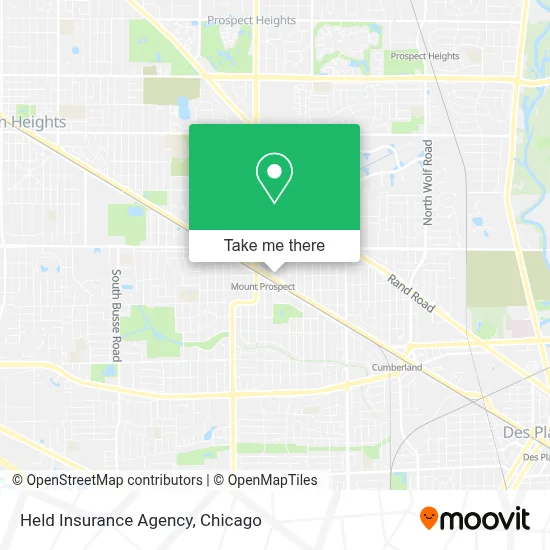 Held Insurance Agency map