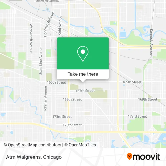 Atm Walgreens map