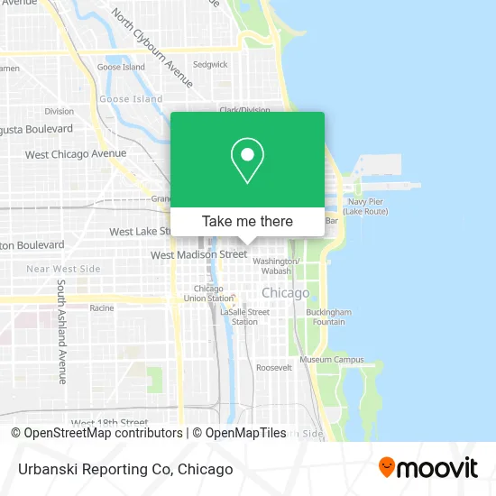 Urbanski Reporting Co map
