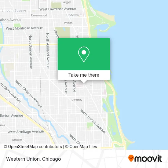 Western Union map