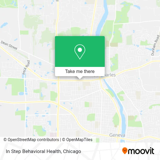 In Step Behavioral Health map