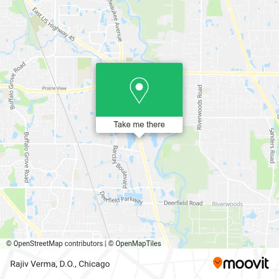 Rajiv Verma, D.O. map