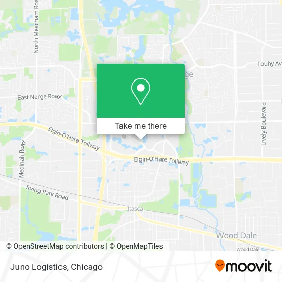 Juno Logistics map