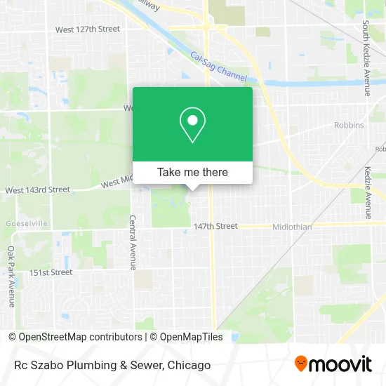 Rc Szabo Plumbing & Sewer map