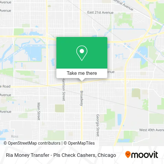 Ria Money Transfer - Pls Check Cashers map