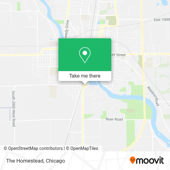 The Homestead map
