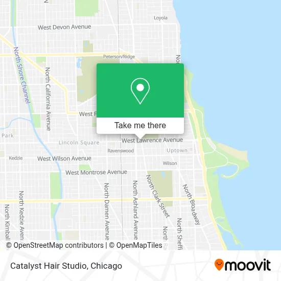 Catalyst Hair Studio map