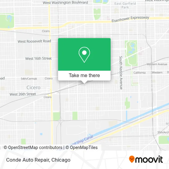 Conde Auto Repair map