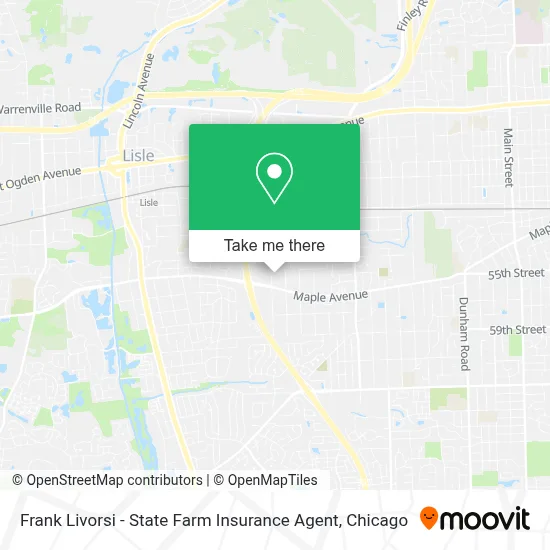 Frank Livorsi - State Farm Insurance Agent map