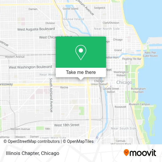 Illinois Chapter map