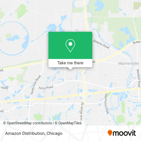 Amazon Distribution map