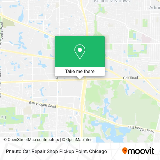 Pnauto Car Repair Shop Pickup Point map