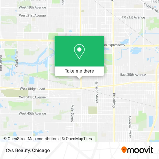Cvs Beauty map