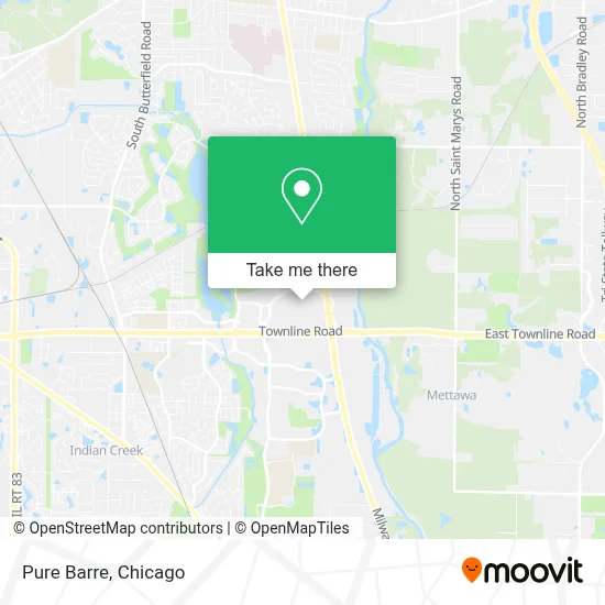 Pure Barre map