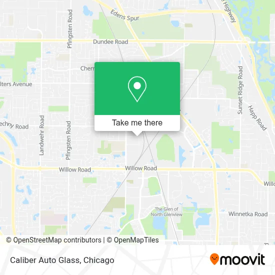 Caliber Auto Glass map
