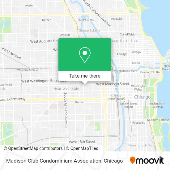 Madison Club Condominium Association map