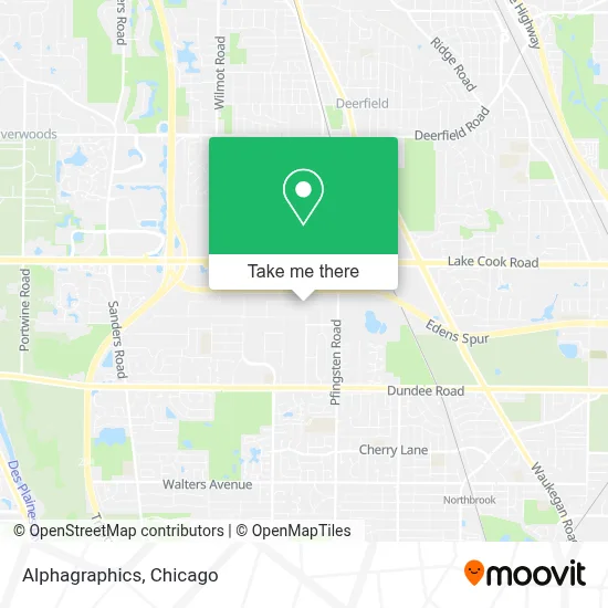 Alphagraphics map
