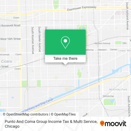Punto And Coma Group Income Tax & Multi Service map