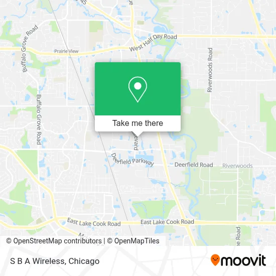 S B A Wireless map