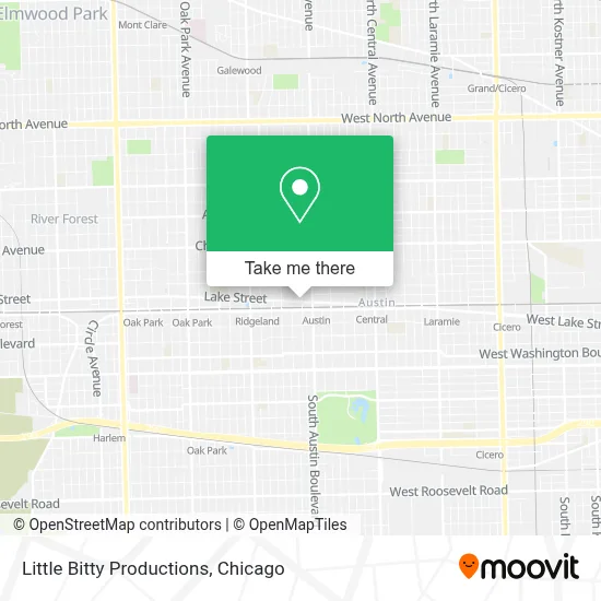 Little Bitty Productions map