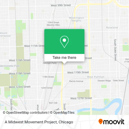 A Midwest Movement Project map