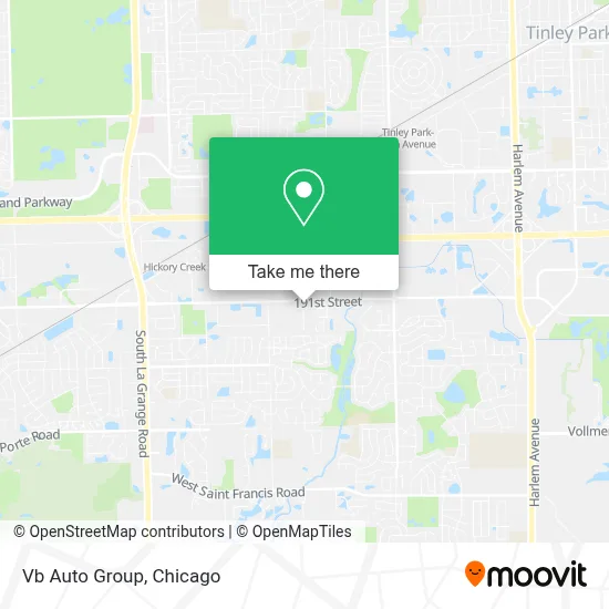Vb Auto Group map