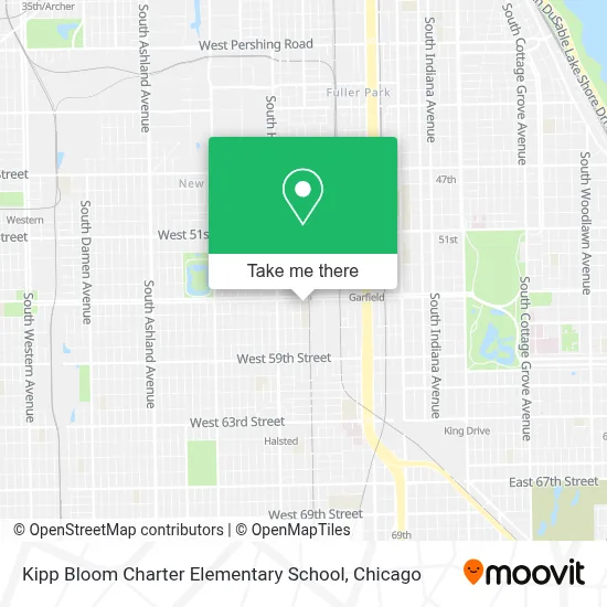 Kipp Bloom Charter Elementary School map