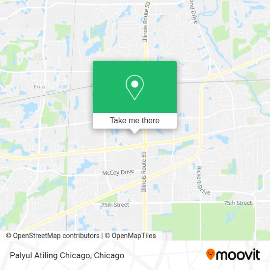 Palyul Atiling Chicago map
