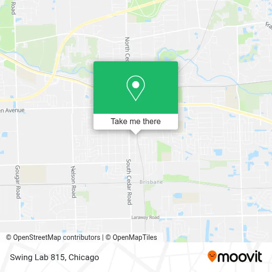 Swing Lab 815 map