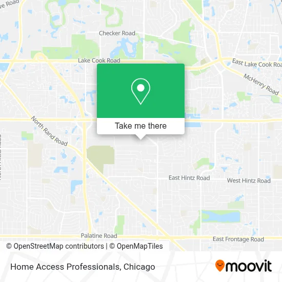 Home Access Professionals map