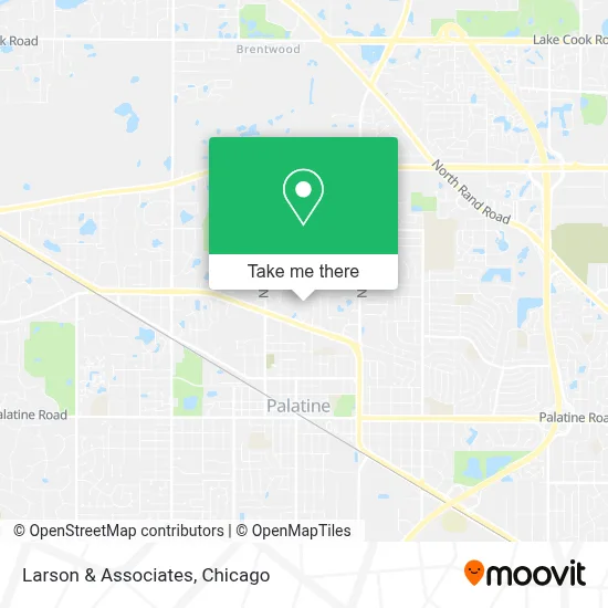 Larson & Associates map