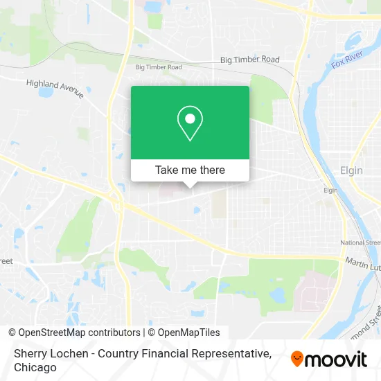 Sherry Lochen - Country Financial Representative map