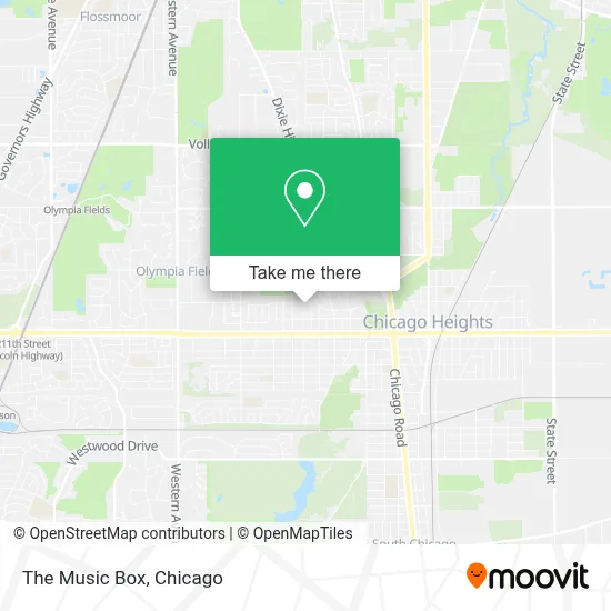 The Music Box map
