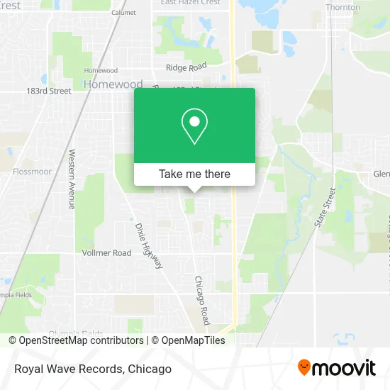 Royal Wave Records map