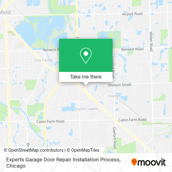 Experts Garage Door Repair Installation Process map