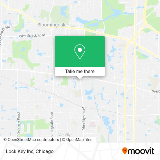 Lock Key Inc map