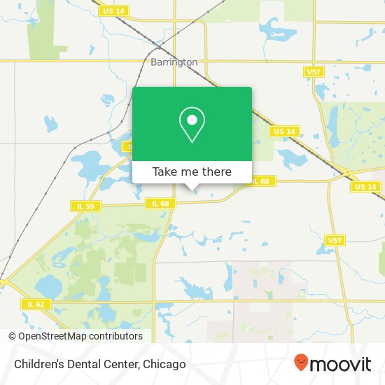 Children's Dental Center map