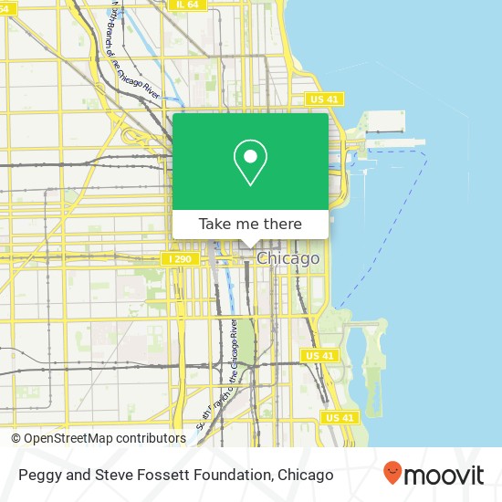 Mapa de Peggy and Steve Fossett Foundation