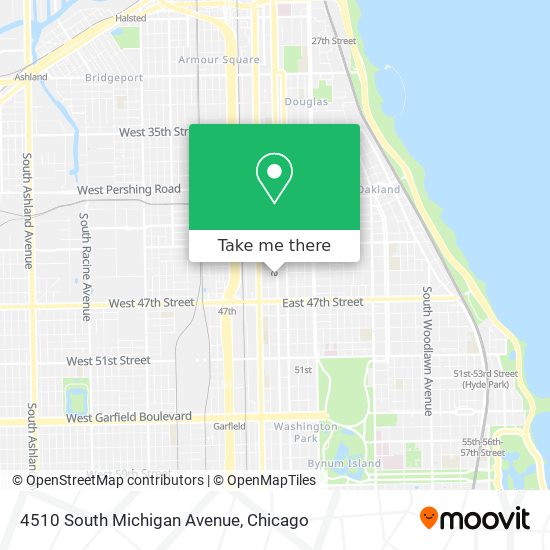 4510 South Michigan Avenue map