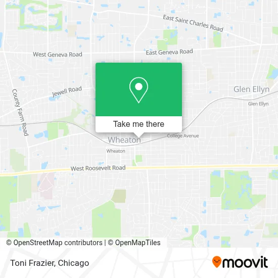 Toni Frazier map