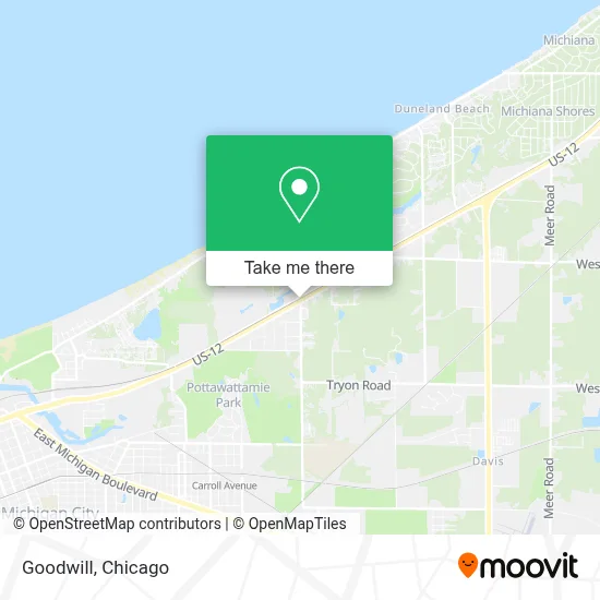 Goodwill map
