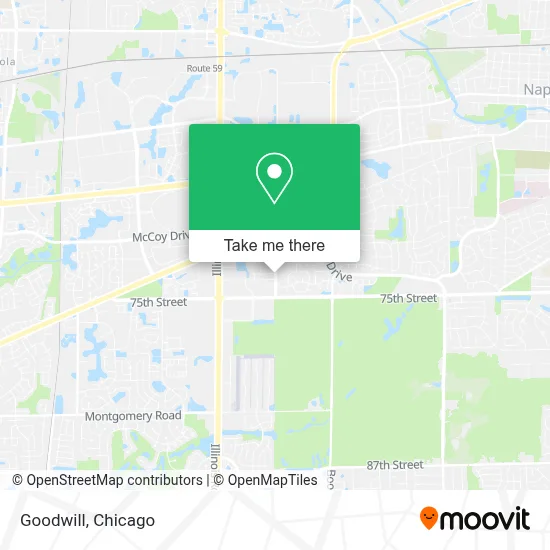 Goodwill map