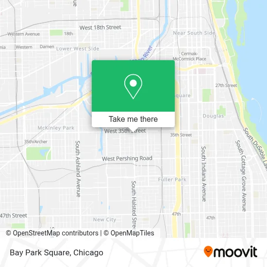 Bay Park Square map