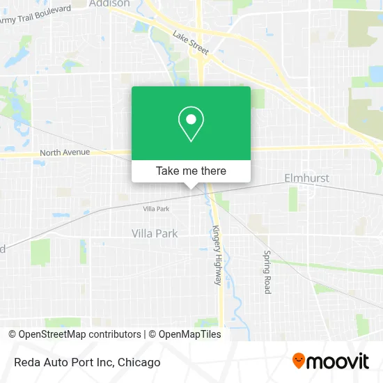 Reda Auto Port Inc map