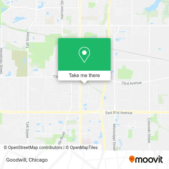 Goodwill map