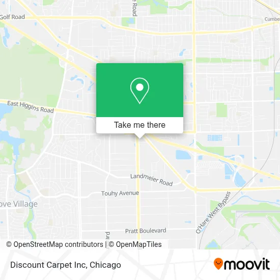 Discount Carpet Inc map